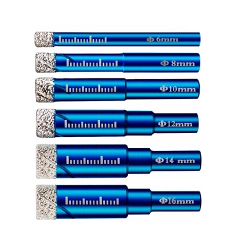 

1pc Diamond Coated Core Drill Bit 6mm 8mm 10mm 12mm 14mm 16mm Tile Marble Glass Ceramic Hole Saw Cutter Drilling Power Tool