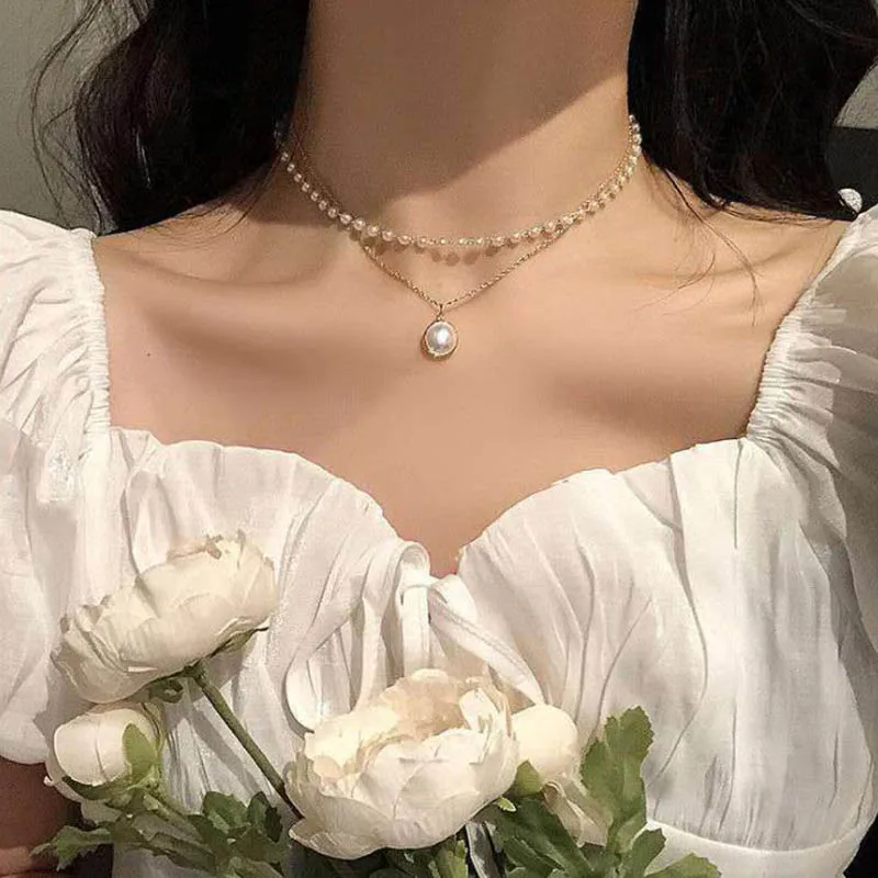 layered necklace