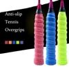 10pcs Anti-slip Tennis Overgrips Griffband Badminton Racket Grips Tape Fishing Rods Sweatbands Individual Package