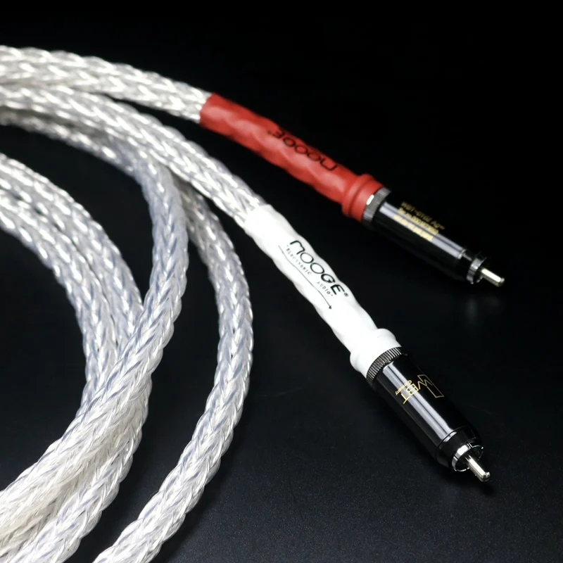 Американский KIMBER KABLE однокристальный серебристый аудиокабель RCA подходит к WBT