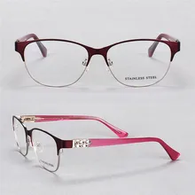 Роскошные Dimoand женские модные цельные оправы из нержавеющей стали оптические очки прогрессивные многофокусные линзы Пресбиопия очки для чтения