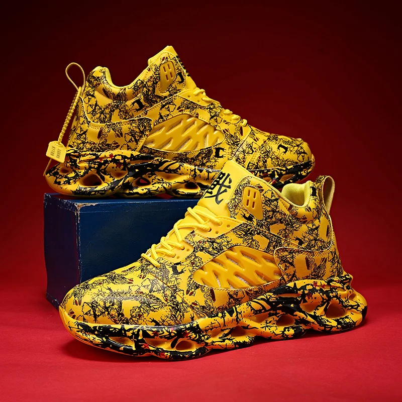 Running Shoes Men Sneakers Outdoor Light Breathable Walking Jogging Graffiti Shoes Comfortable Sport Shoes Men zapatillas hombre