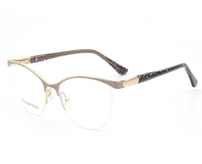 Прогрессивные Мультифокальные линзы оптические очки унисекс из нержавеющей стали оптическая оправа Анти-усталость рецепт очки для чтения