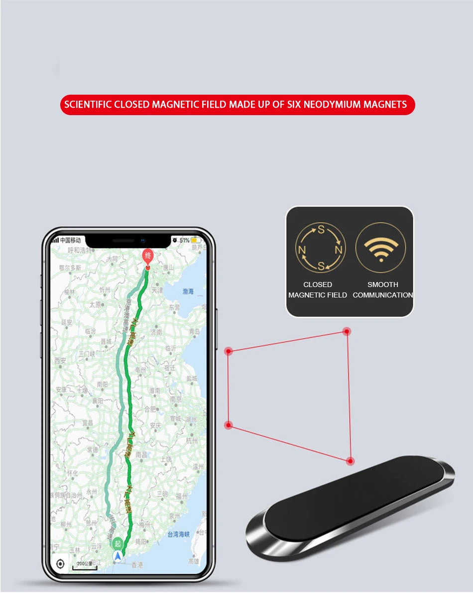 Мини магнитный автомобильный держатель телефона металлические магнитные пластины сотовая подставка для iPhone samsung Xiaomi в автомобиль крепитель для смартфона