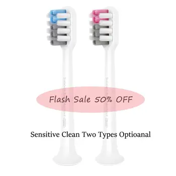 

For Xiaomi Sonic Electric Toothbrush Replacement Head Cleaner Sensitive Soft Hair Replacement Brush Head 2Pcs Set for DOCTOR Bei
