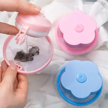 

Household Washing Machine Mesh Bag Hair Remover Anti-Dandruff Net Cleaning Guard Bag Hair Filter Suction Debris Laundry Bag