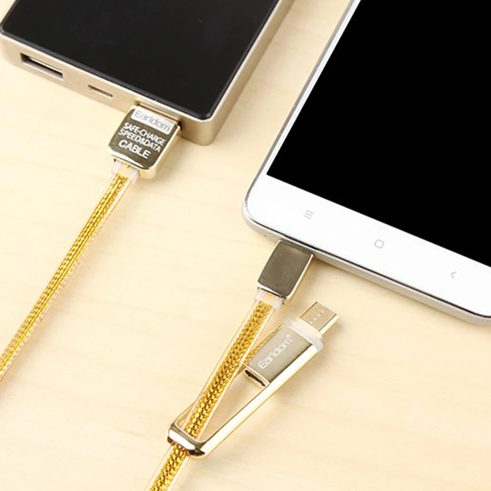 FLOVEME QC3.0 usb type-C кабель для samsung Galaxy Note 9 S9 2.8A Micro USB кабель 2 в 1 быстрая зарядка USB C кабель для Redmi Note 7