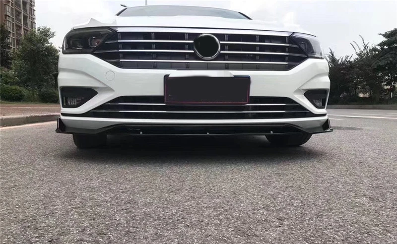 Спойлер для Volkswagen Sagitar Jetta 2019 2020 ABS передний спойлер переднего бампера защитные
