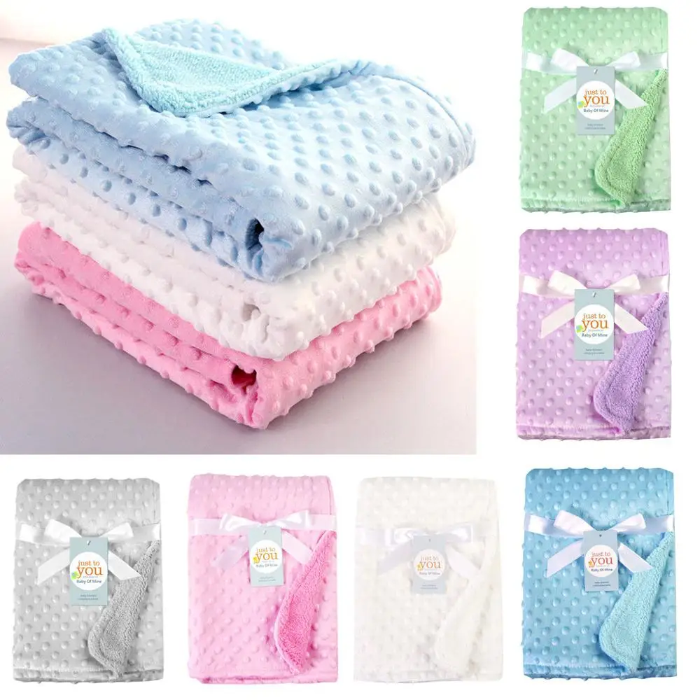 Детские одеяла для новорожденных, теплые флисовые теплые мягкие коляски для сна, шапочка, детское постельное белье, пеленка, детское банное полотенце