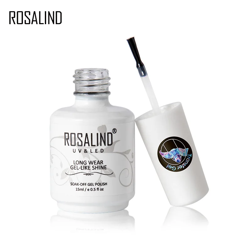 ROSALIND Гель-лак для ногтей с наклейкой гель для ногтей Гибридный Праймер УФ-лампа для маникюра Полупостоянный Гель-лак для ногтей