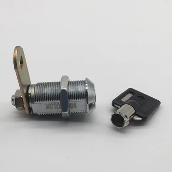 

5 pieces 32mm quarter turned keyed alike zinc cylinder cam lock cabinet mailbox lock