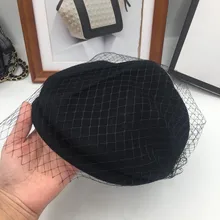 Шерстяная шляпа, Женский тюрбан, advance шапки M han edition, берет, шапка, модная, восстанавливающая древние пути