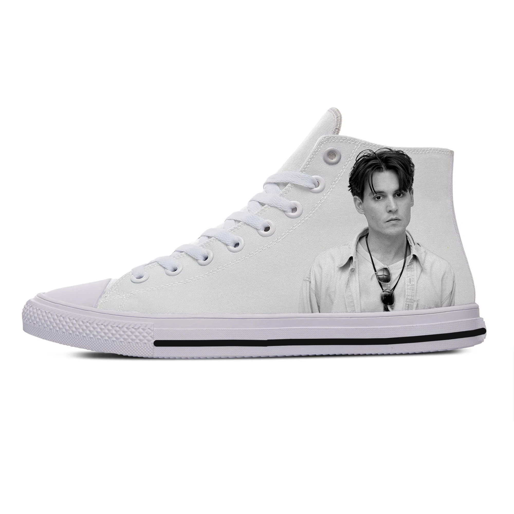 2019 Hot Cool Fashion Pop Funny New Summer High Quality Sneakers Handiness Casual Shoes 3D Printed for Men Women Johnny Depp |
