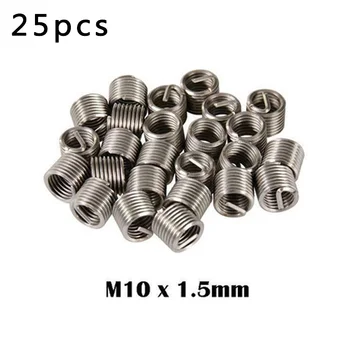 

Silver Helicoil Type Metric Thread Inserts Stainless Steel Repair W/ Storage Box