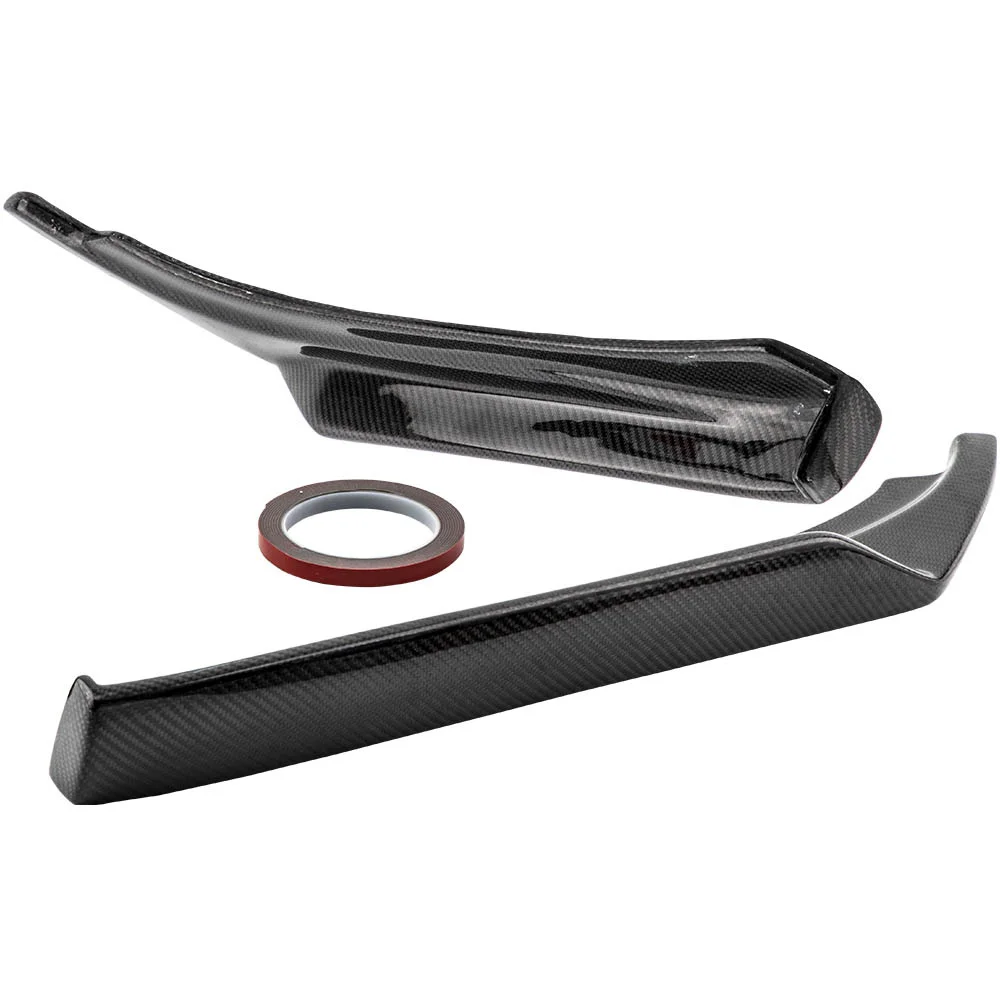 Углеродное волокно задний бампер боковые Угловые разветвители фартуки для Infiniti