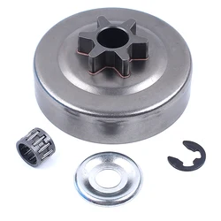 Palhaço 3/8 passo 6t embreagem tambor roda dentada arruela e clip kit para stihl 017 018 021 023 025 ms170 ms180 ms210 ms230 ms250 motosserra