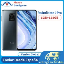 Versión Global Redmi Note 9 Pro 6GB 128GB Smartphone Snapdragon 720G 6,67