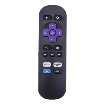 

NEW Universal Remote Control 433mhz Black Latest Generation Replacement Remote Control for ROKU 1/2/3/4 LT HD XD XS Media Player