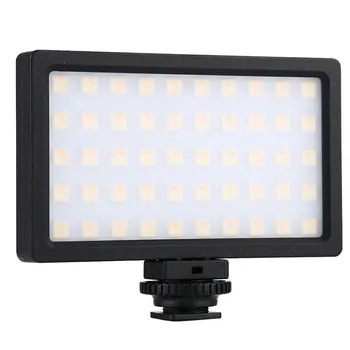 

RGB Dimmable Led Fill Light 100LED 800LM Photography Lamp Camera Light Pocket Photography Fill Light for DSLR Cameras Phones