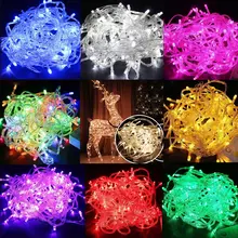 10M 100 LED Christmas Tree Fairy String Party Lights Lamp Xmas Waterproof