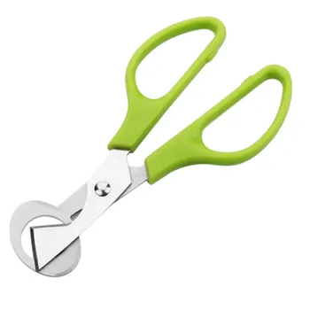 

Pigeon Egg Quail Egg Scissors Biscuits Can Opener Cigar Cutter Green Stainless Steel Egg Cutter Kitchen Cooking Cutting Tool