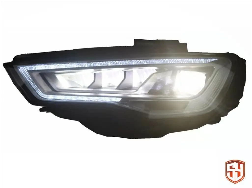 Стиль для A3 фары высокой конфигурации A3 TSI светодиодный DRL Объектив Двойной Луч D2H HID ксеноновые автомобильные аксессуары