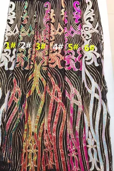 

nice looking feather embroidery tulle mesh lace fabric Jolin-9.9805 with good quality for party dress