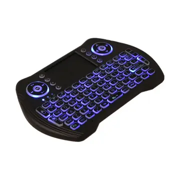 

Upgraded Version Rechargeable 3 Backlits 2.4GHz Wireless i8 Keyboard Touchpad Fly Air Mouse LX9A
