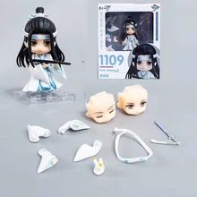 Nendoroid 1109 аниме Grandmaster of Demonic культивирование Lan Wangji ПВХ фигурка Коллекционная модель игрушки