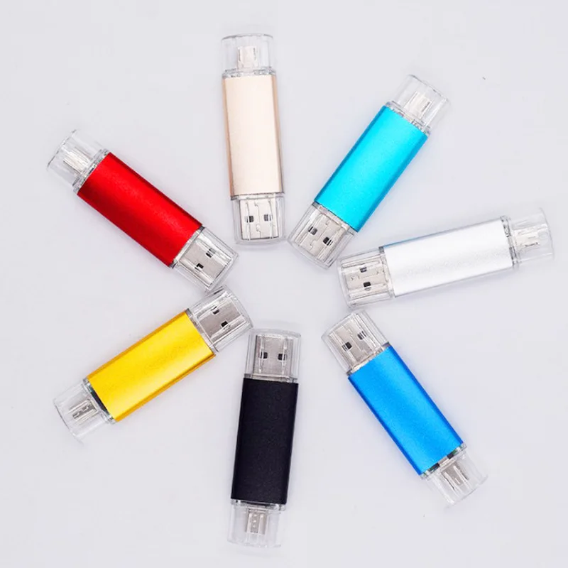 USB флеш-накопитель для смартфона металлический флэш-накопитель объемом 64 ГБ 8 16 32 4
