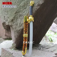 Детская игрушка меч 98 см, бамбуковое копье с красными кисточками и фигурным шнурком, модель игрушки, сценическая зона, лидер продаж, поставка хорошего качества