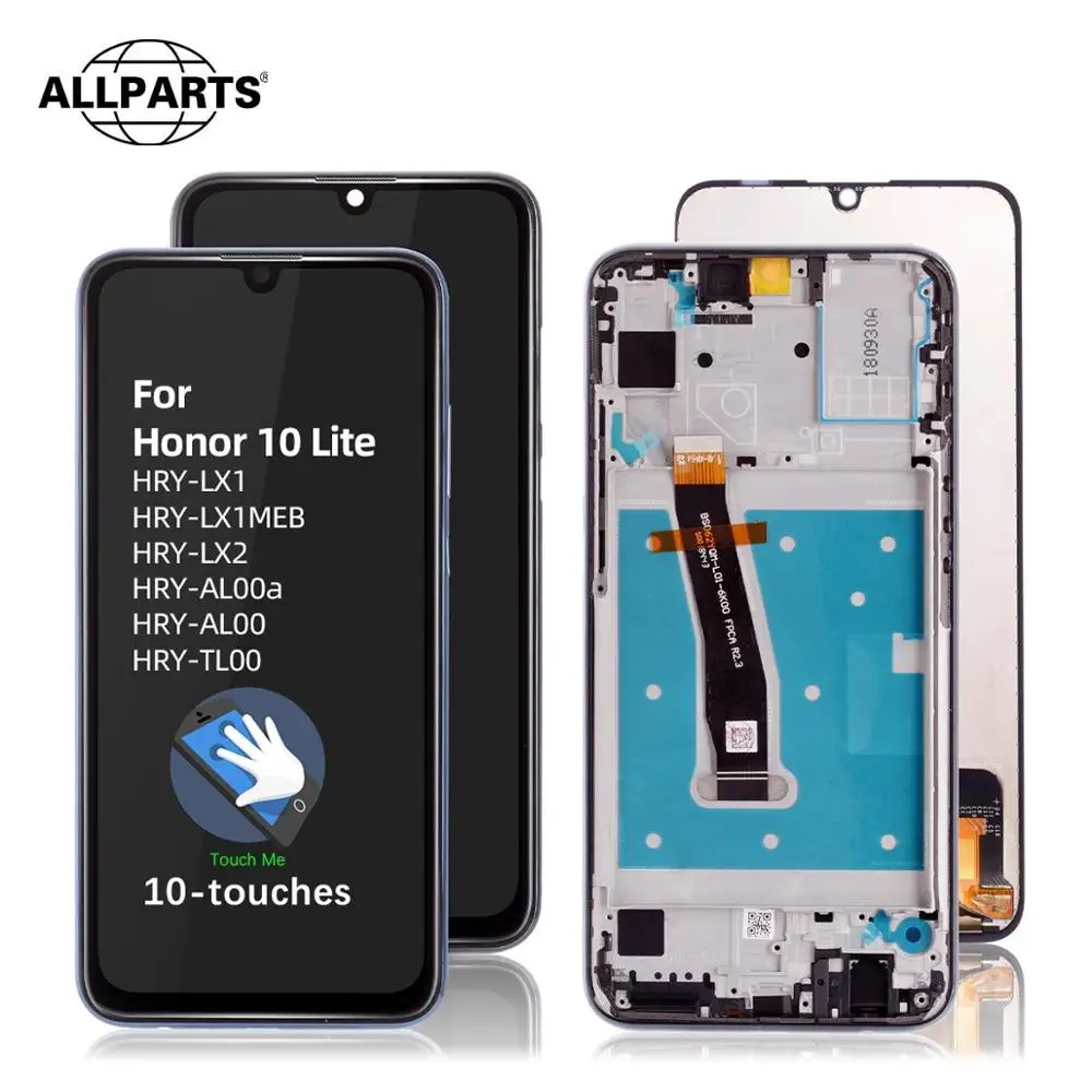 Оригинальный дисплей для Huawei Honor 10 Lite LCD сенсорный экран дигитайзер с рамкой 6 21