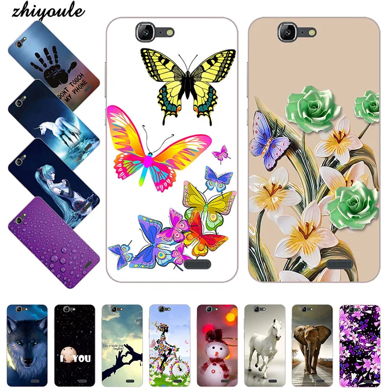 Чехол для Huawei Ascend G7 L01 L03 C199 чехол 5 дюйма задняя крышка Bag|Бамперы| |