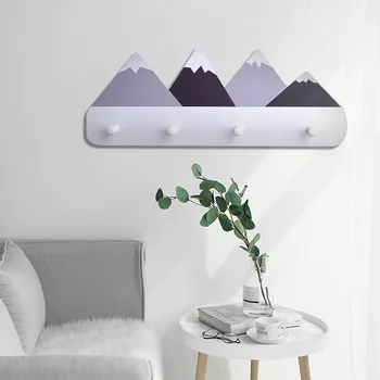 

Nordic Style Children's Room Decoration Practical Coat Hook Wooden Hook home decoration accessories #GG05