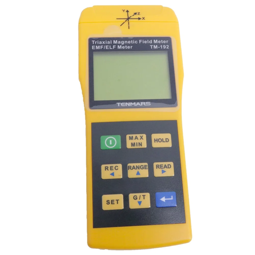 Tenmars TM-192 emfメーター測定使用電磁界の超低周波 (elf) の Tenmars TM-192 emfメーター測定使用電磁界の超低周波 (elf) の