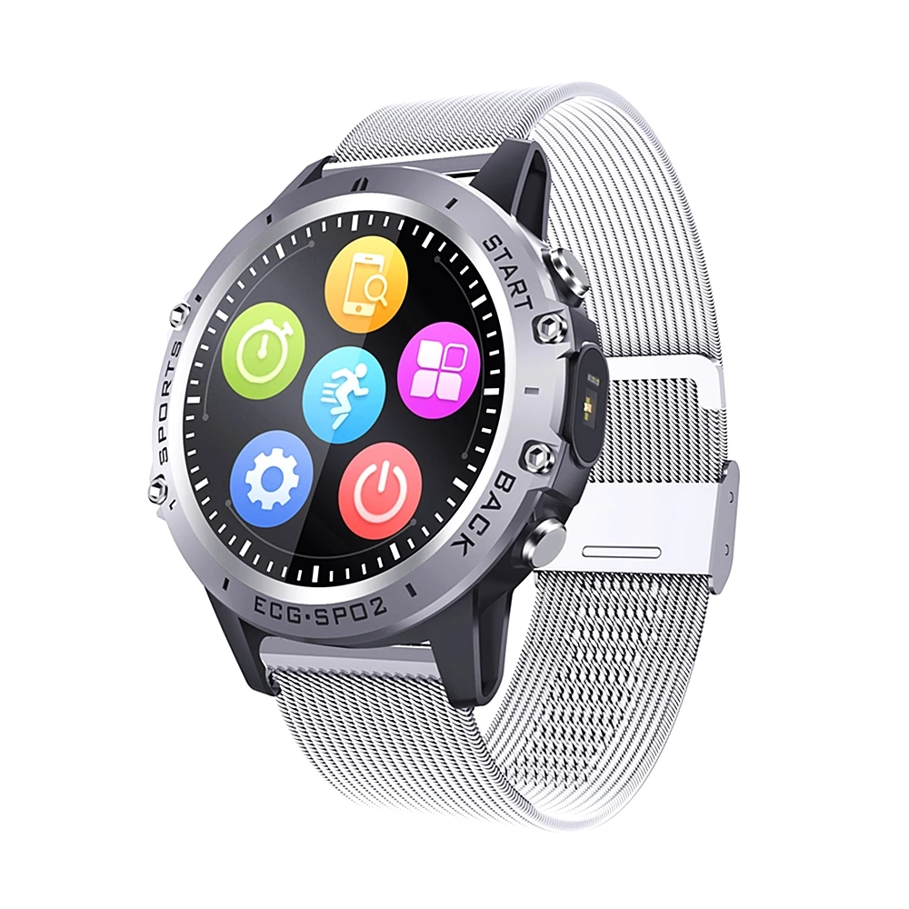 Nennbo P8 Smart Watch Exercise Bracelet PPG+ECG ECG Heart Rate Blood Pressure Monitoring Oxygen IP68 Waterproof Smartwatch