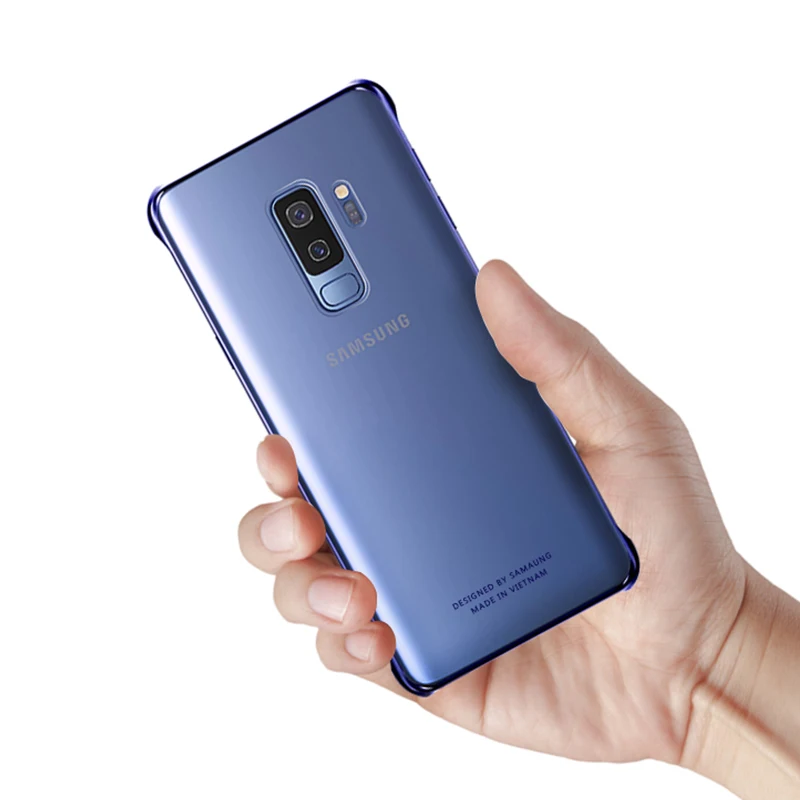 Samsung S8 S9 S10 Plus S10e официальный прозрачный прочный Чехол прозрачный ПК ударопрочный samsung Galaxy S10 чехол