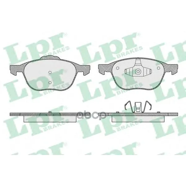 Колодки Тормозные Ford Focus Ii 04-/Iii 10-/Mazda 3 03-/Volvo S40 04- Передние Lpr 05p1627 Lpr арт. 05P1627