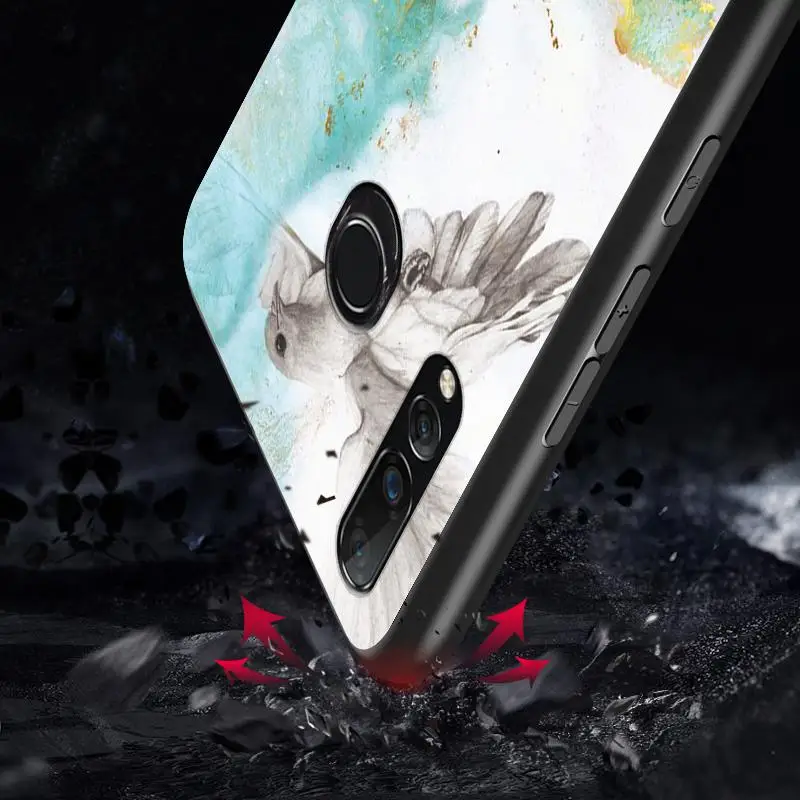 Marble Glass Case For Huawei P Smart Z Y9prime Mate 20 P10 P20 P30 Lite Nova 5i 5 Honor 9X 8X 8C 7C 7A Pro Back Shell Cover