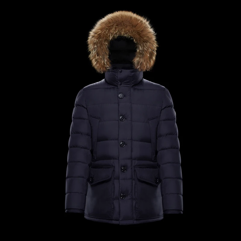 

Mens Long Down Jacket Collar Thick Coat White Duck Down Parkas Hoodies Warm Winter Clothes Thick Outwear Windbreaker Big Size