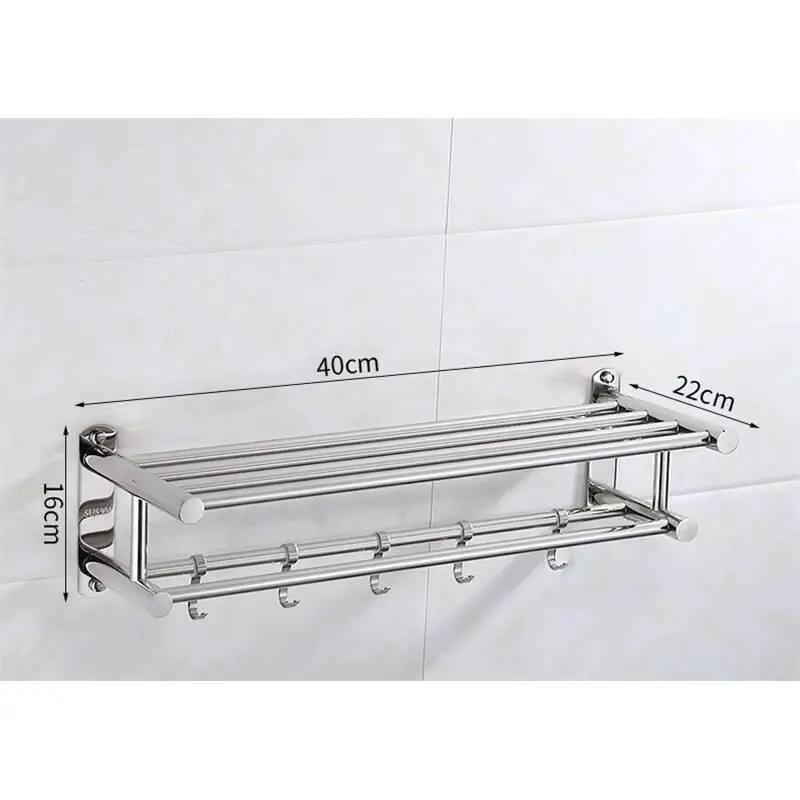 Version C Сушилка Prateleira стойки настенная Meuble Salle De Bain Repisas шкафы из стали Estante аксессуары для ванной комнаты настенный душ Banheiro Ванная комната полка - Цвет: Version C