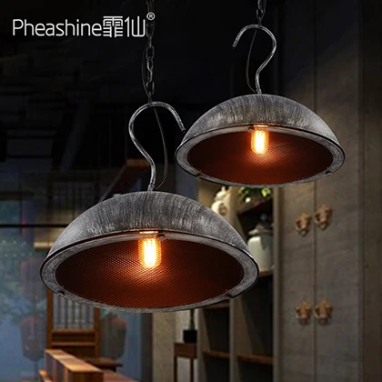 Loft retro creative personalized restaurant bar lamp American industrial balcony chandelier | Лампы и освещение