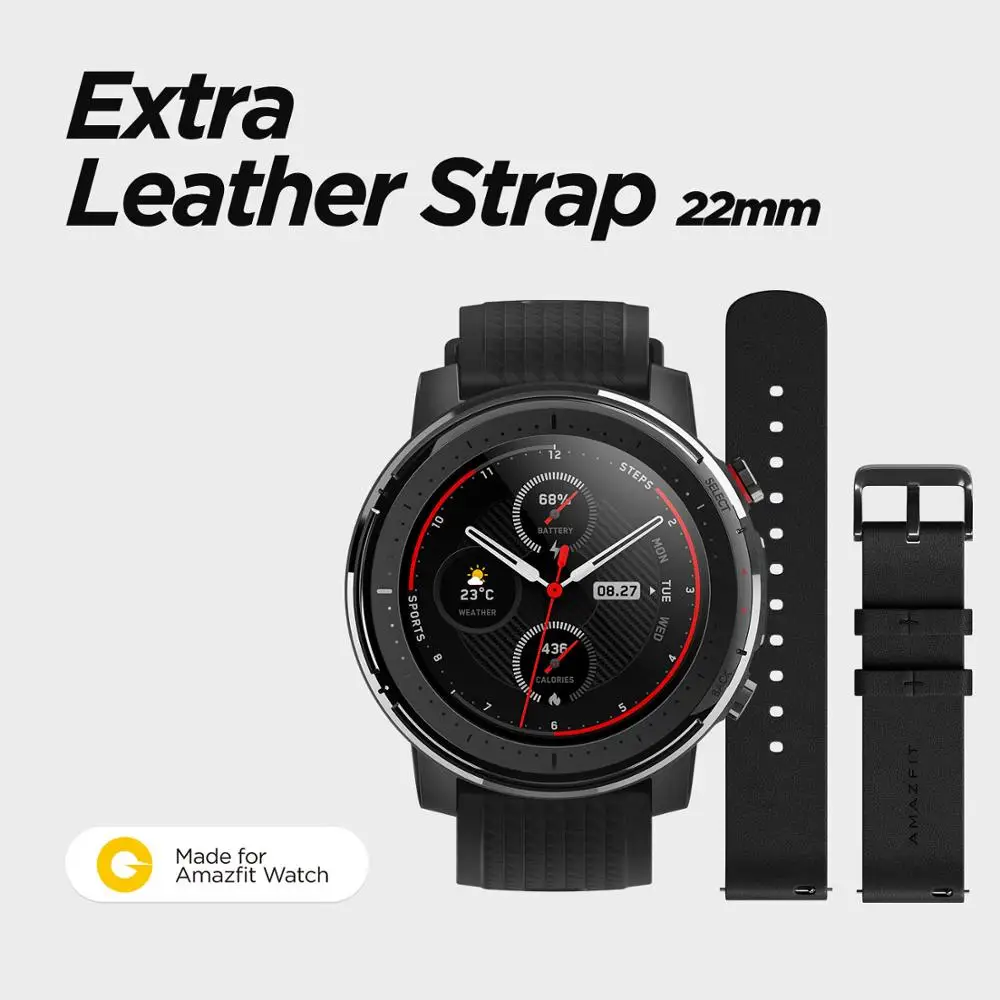 Stock Amazfit Stratos Smart Watch Gps 5Atm Bluetooth Music Dual Mode Days Battery Smartwatc-2