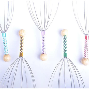 

Drop shipping 5/10/20/50 PCS Octopus Head Massager Neck Scalp Relax Massage Stress Relief