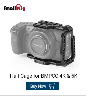 SmallRig BMPCC 4K камера защита от солнца для BMPCC 4K& 6K Blackmagic Дизайн Карманный кинотеатр камера 4K& 6K VH2299