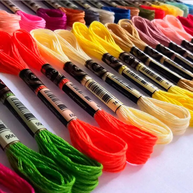 Cross Stitch Floss 35 colors 5 pieces