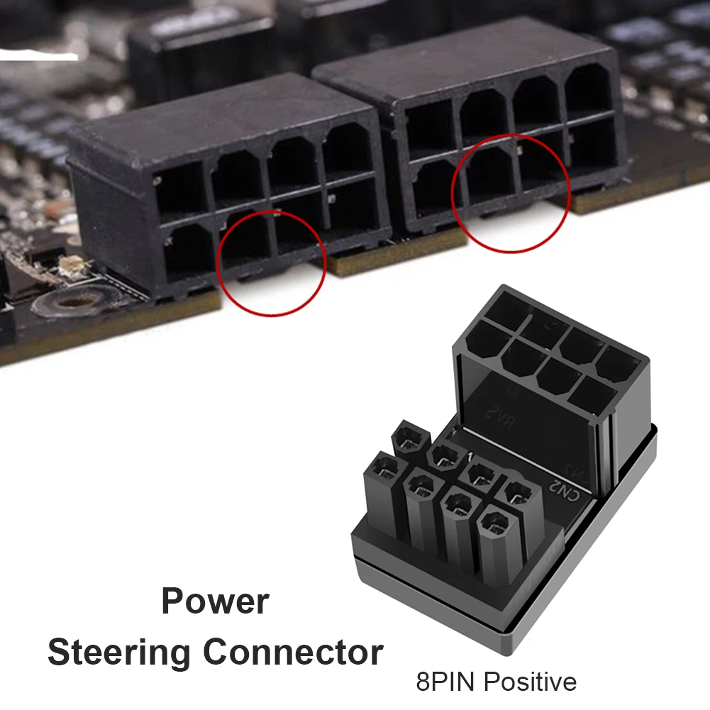 180-Degree Angled ATX GPU Adapter Elbow Head - 8Pin 6Pin Female to 8Pin 6Pin Male Power Steering Connector for Desktop Video Card Description Image.This Product Can Be Found With The Tag Names Atx gpu adapter elbow head, Computer Cables Connecting, Computer Peripherals, PC Hardware Cables Adapters