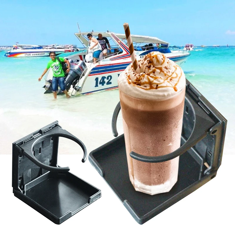 Car-Yacht-Folding-Beverage-Drink-Bottle-Can-Coffee-Cup-Mount-Stand-Holder-Universal-Vehicle-Marine-Boat
