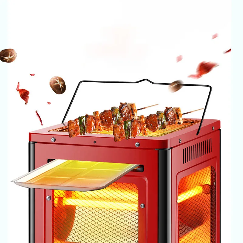 

Five-sided Heater Electric Fan Grill Type Grilled Firearms Household Electric Oven Electric Heating Grilling Stove NSB-200