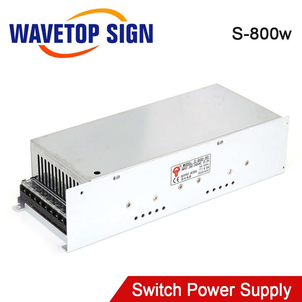 WaveTopSign S 800W импульсный источник питания 12 В 24 в 36 48 60 70 80 90 100 110 130 для маршрутизатора